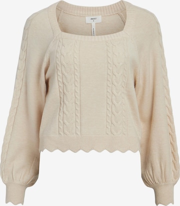 OBJECT Sweater 'Ruth' in Beige: front