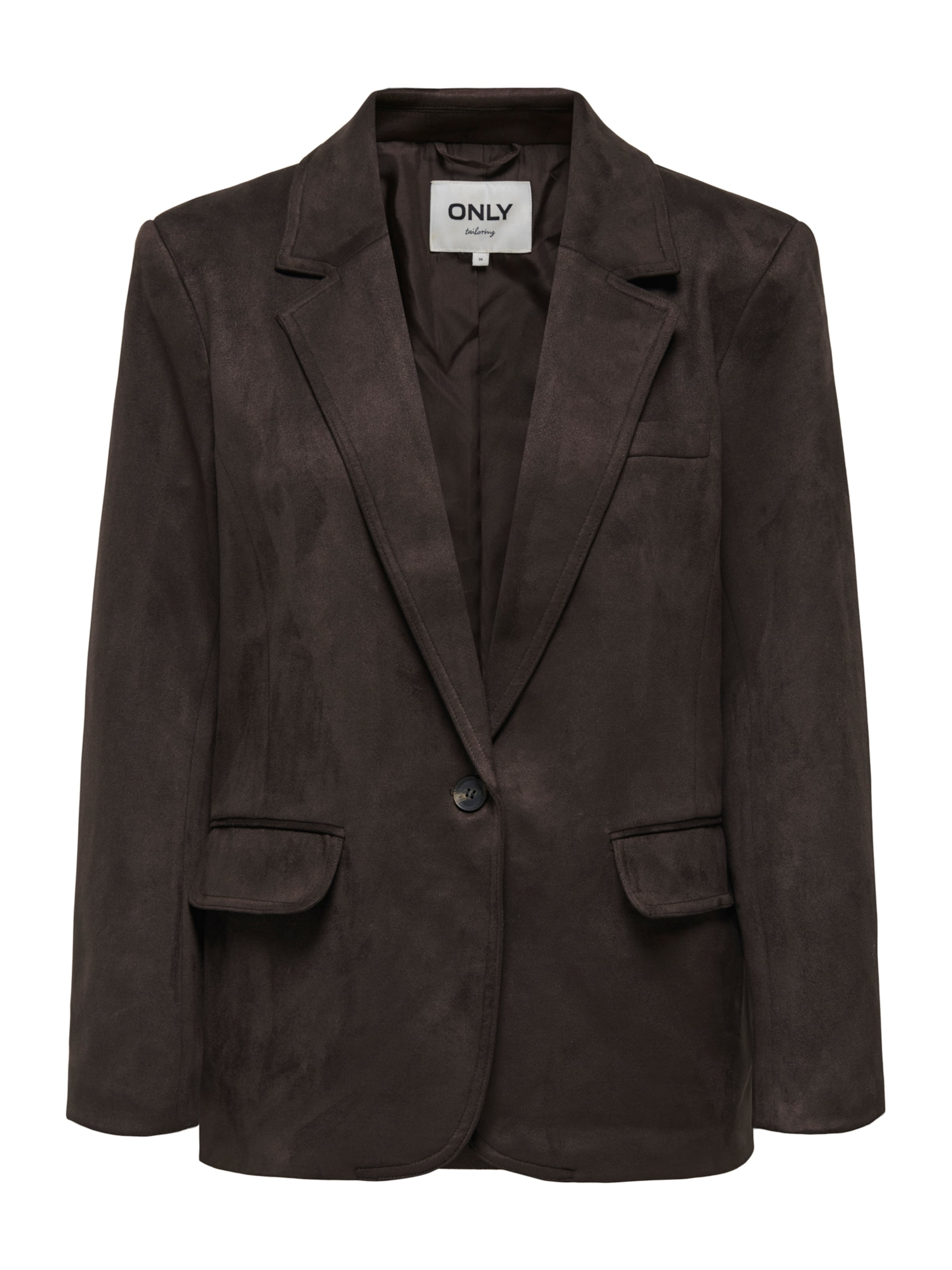 ONLY Bleiser 'ONLINA', värv pruun: eest vaates