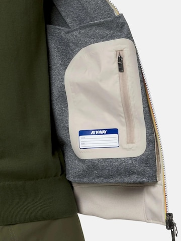 K-Way Tussenjas 'K-WAY ARSENE BONDED JERSEY GIUBBINO' in Beige
