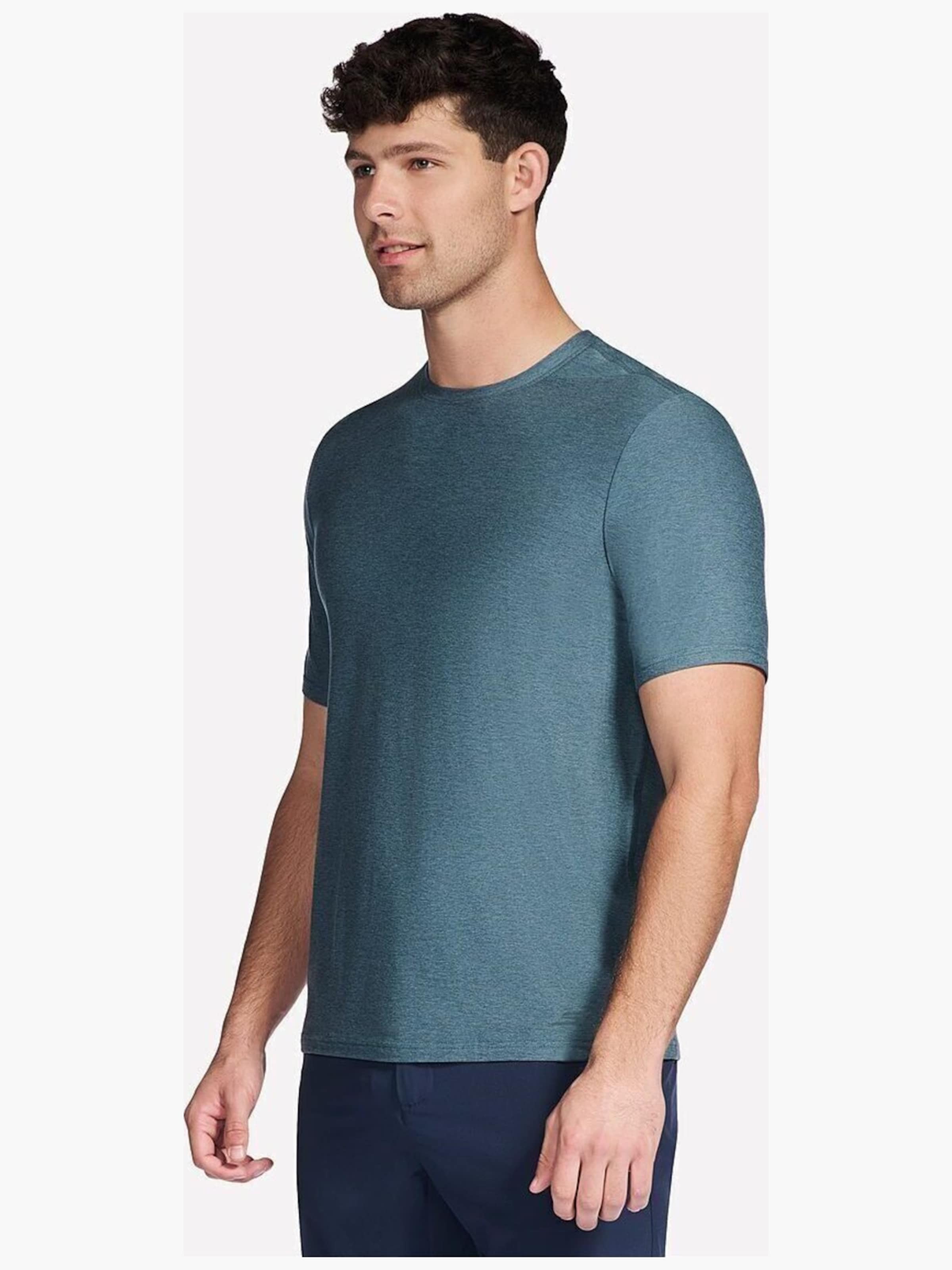 SKECHERS - Camiseta 'Skechers GO DRI All Day Tee' en azul