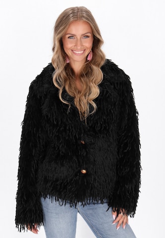 IZIA Tussenjas 'Fashion Look' in Zwart: voorkant