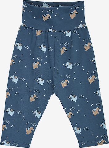 Effilé Pantalon Müsli en bleu : devant