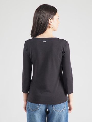 MM by Max Mara - Camisa 'OBLIQUA' em preto