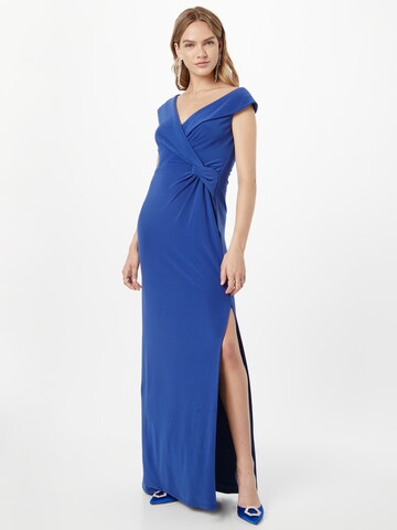 Abito da sera 'Leonidas' di Lauren Ralph Lauren in blu: frontale