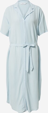 MSCH COPENHAGEN Shirt dress 'Carlya' in Blue: front