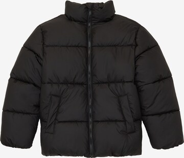 TOM TAILOR Демисезонная куртка в Черный: спереди