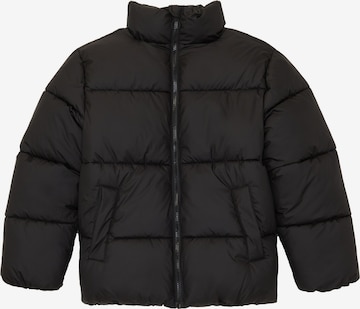 TOM TAILOR Between-Season Jacket in Black: front