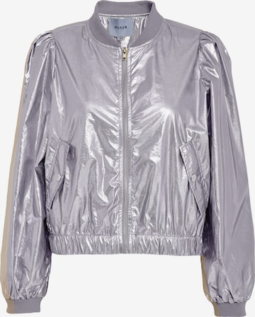 minus Välikausitakki 'Janice' värissä lila: etupuoli