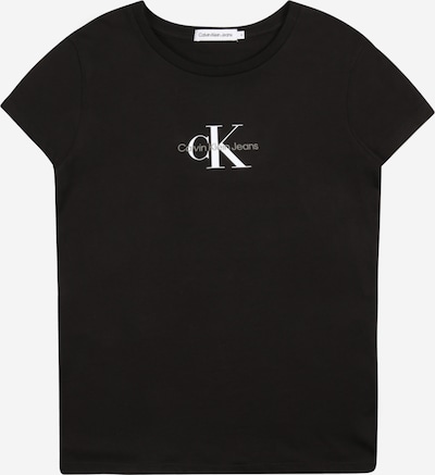 Calvin Klein Jeans Skjorte i svart / hvit, Produktvisning