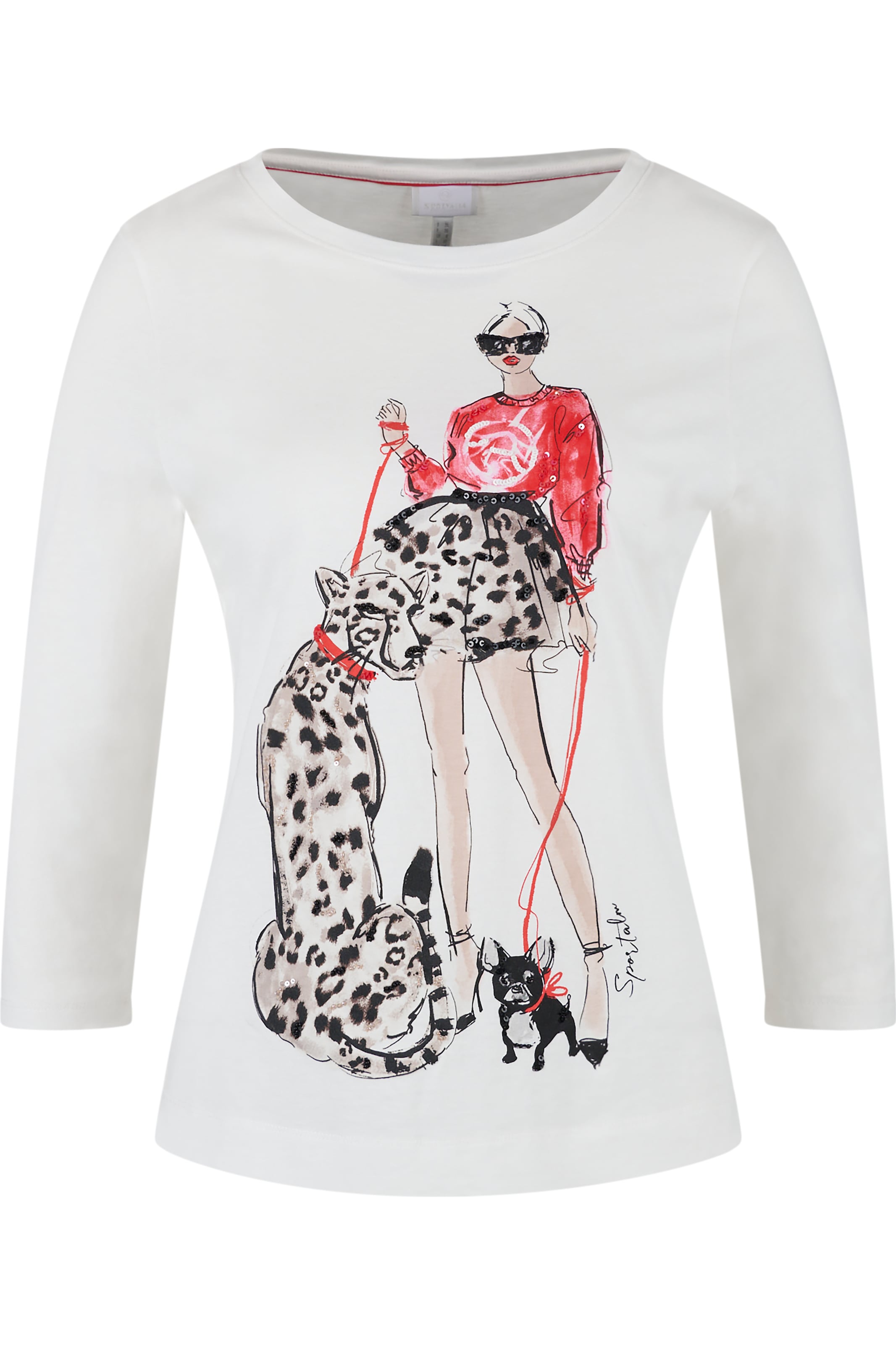 Sportalm Kitzbühel Shirt in White: front