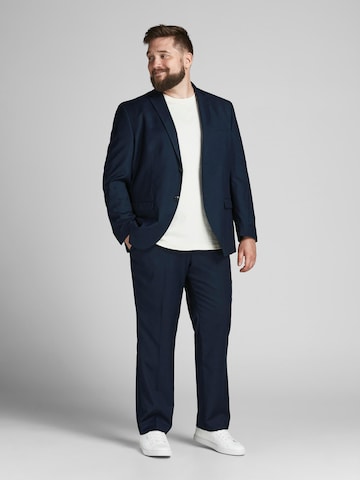 Jack & Jones Plus Slim fit Suit 'FRANCO' in Blue: front