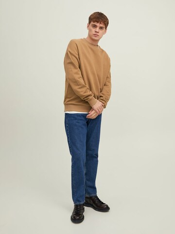 JACK & JONES Sweatshirt 'Kam' i brun