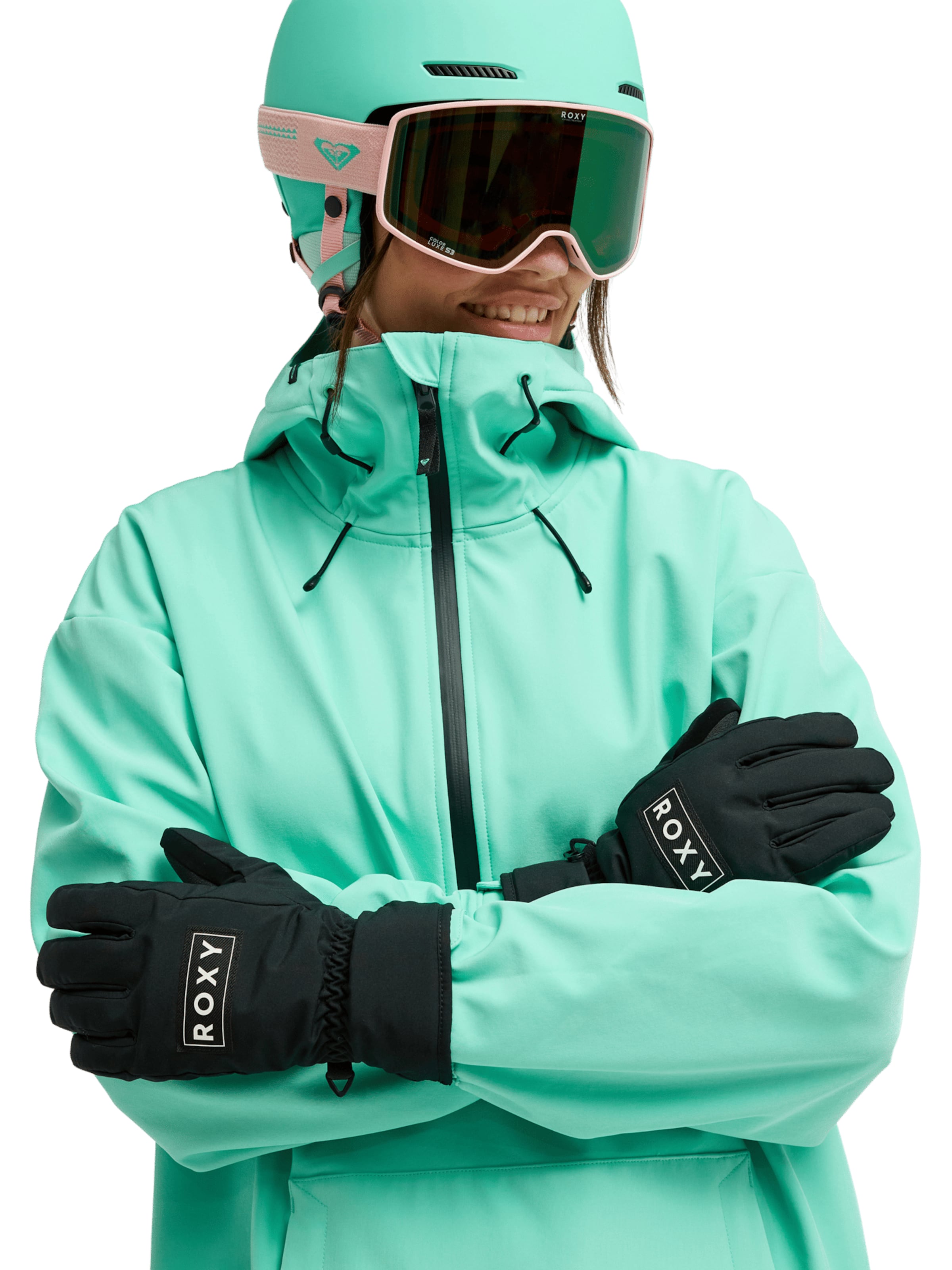 ROXY Athletic Gloves 'Freshfield' in Black