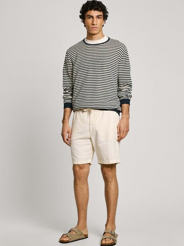 Pepe Jeans Loosefit Broek in Wit
