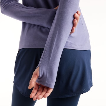Top sportivo 'Sport Essentials Space Dye Quarter Zip' di new balance in lilla