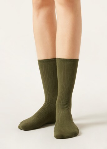 CALZEDONIA Socken in Grün: Vorderseite