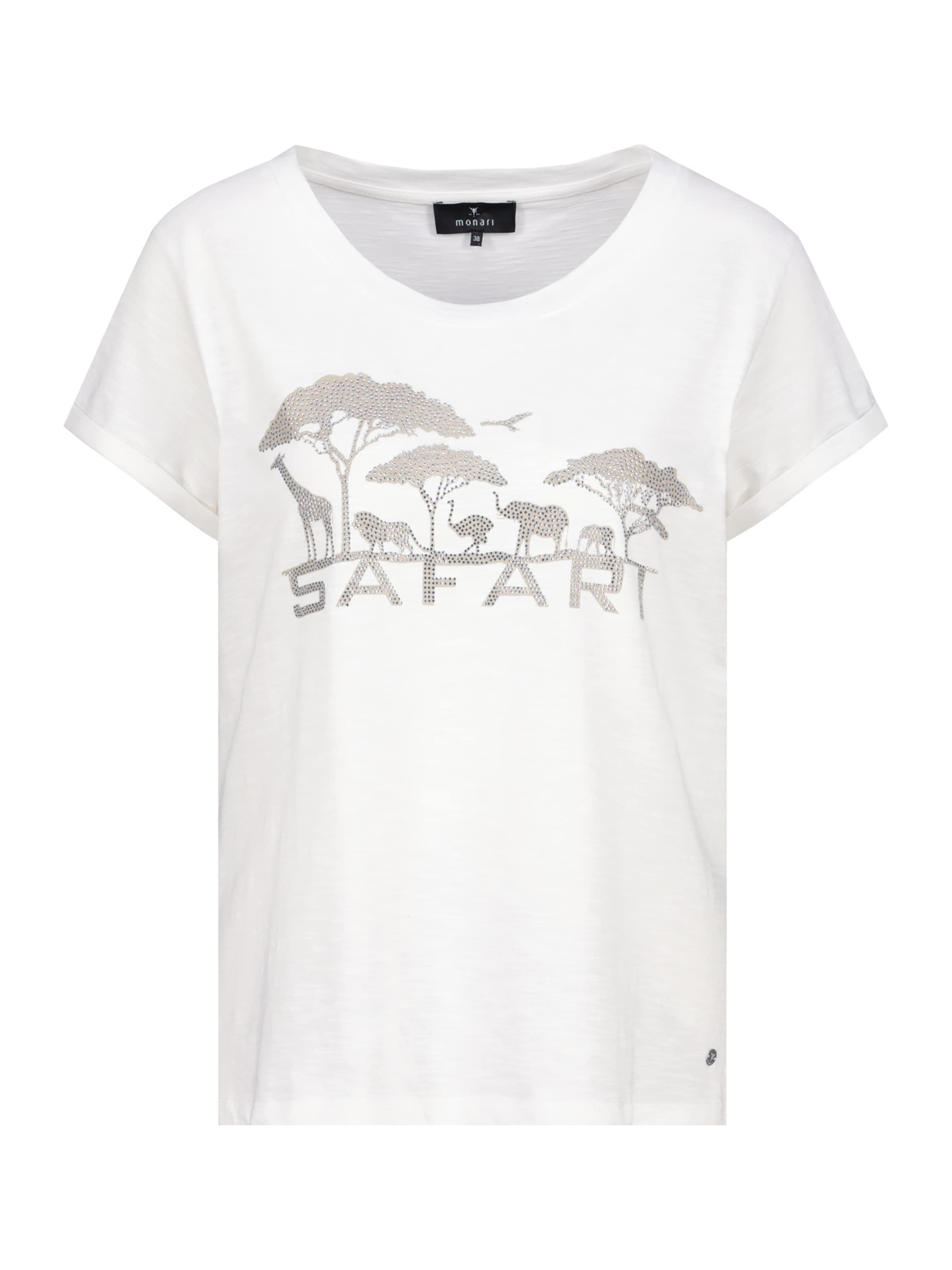 monari Μπλουζάκι σε γκρι: μπροστά