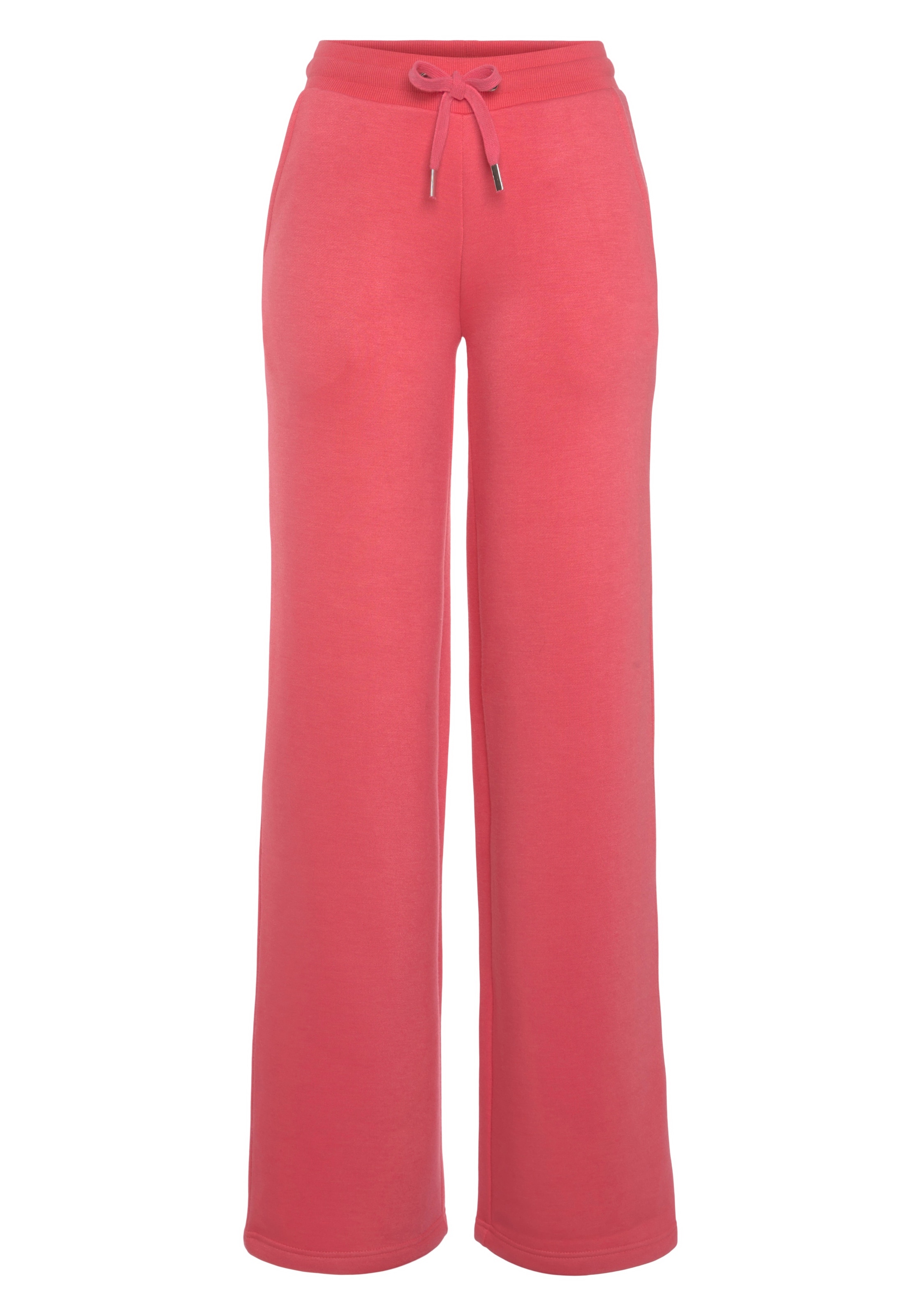 Wide leg Pantaloni de la VIVANCE pe roșu: față