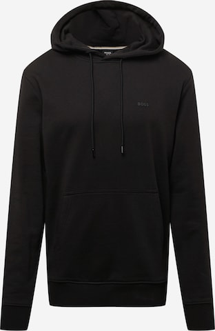 BOSS Black Sweatshirt 'Seeger 83' in Schwarz: predná strana