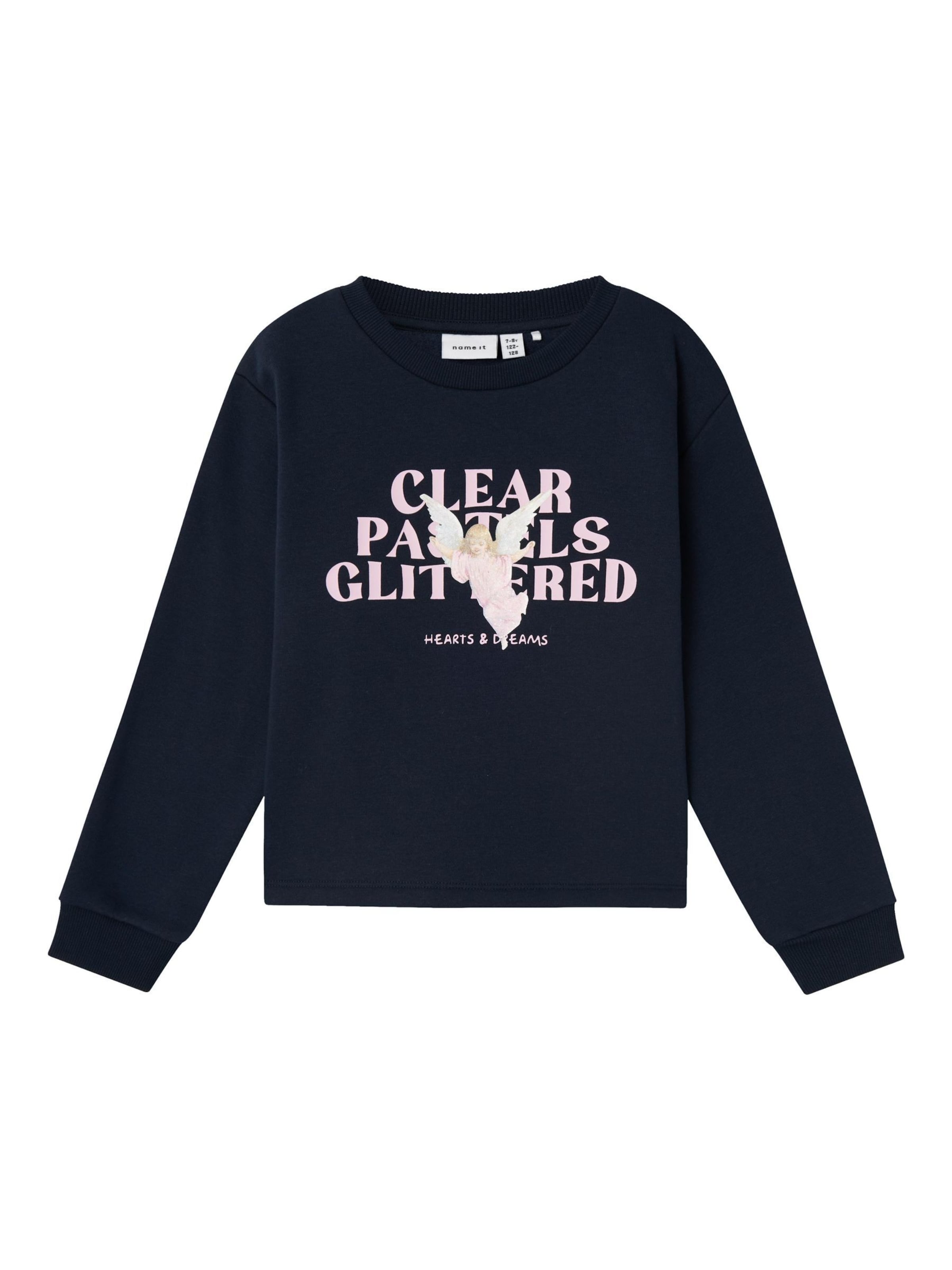 NAME IT - Sudadera en azul: frente