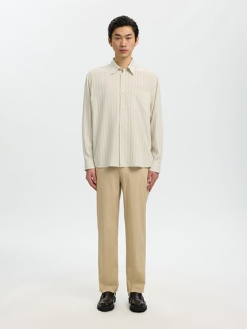 SELECTED Comfort Fit Skjorte i hvid