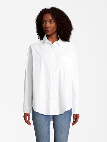 AÉROPOSTALE Blouse in Wit: voorkant