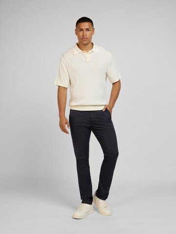 WOTEGA Slimfit Chinohose 'Glenn' in Blau