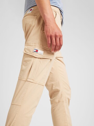 Tommy Jeans regular Παντελόνι cargo 'AUSTIN' σε μπεζ