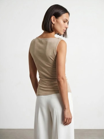 Dilvin Blouse 'Blusen' in Beige