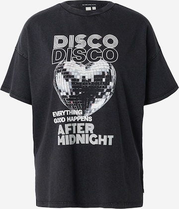 Maglietta di QS in nero: frontale