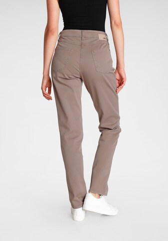 MAC Slim fit Jeans 'Angela' in Grey