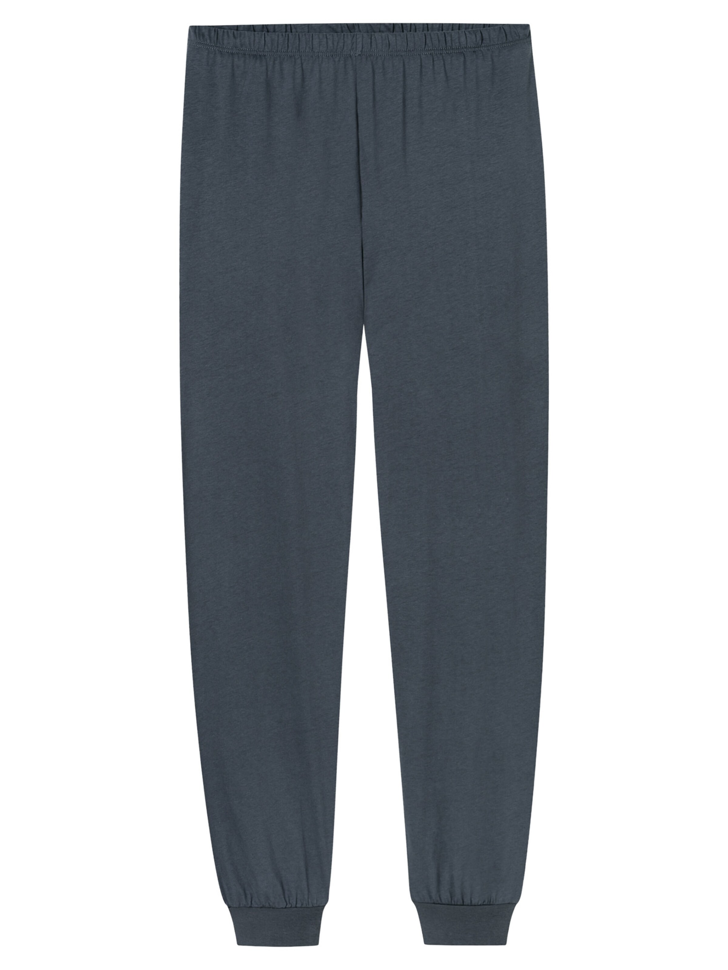 SCHIESSER Pyjama 'Comfort Essentials' in Blau
