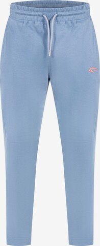 Smilodox Tapered Pants 'Leon' in Blue: front