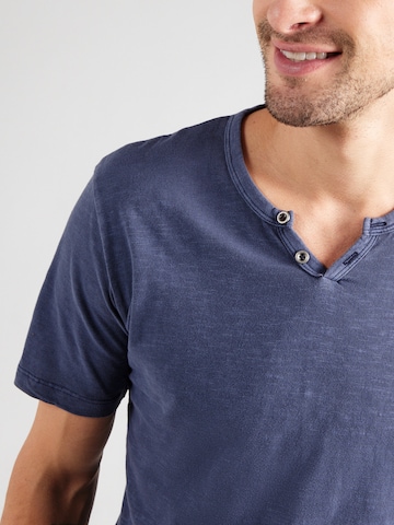JACK & JONES Póló 'JJESPLIT' - kék