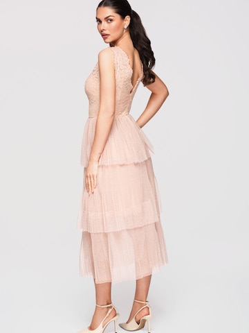Robe Ombre en beige