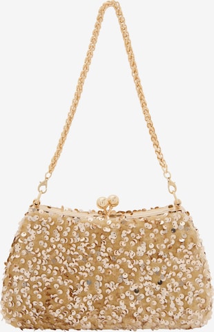 Pochette di faina in oro: frontale
