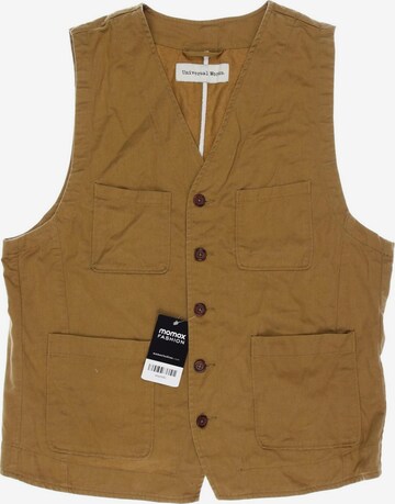 Universal Works Vest in L in Brown: front