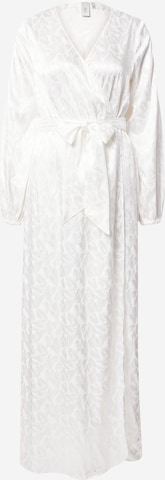 Y.A.S - Vestido de noche 'LUMEN' en blanco: frente