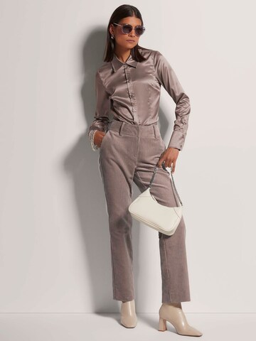 Chemisier MADELEINE en violet