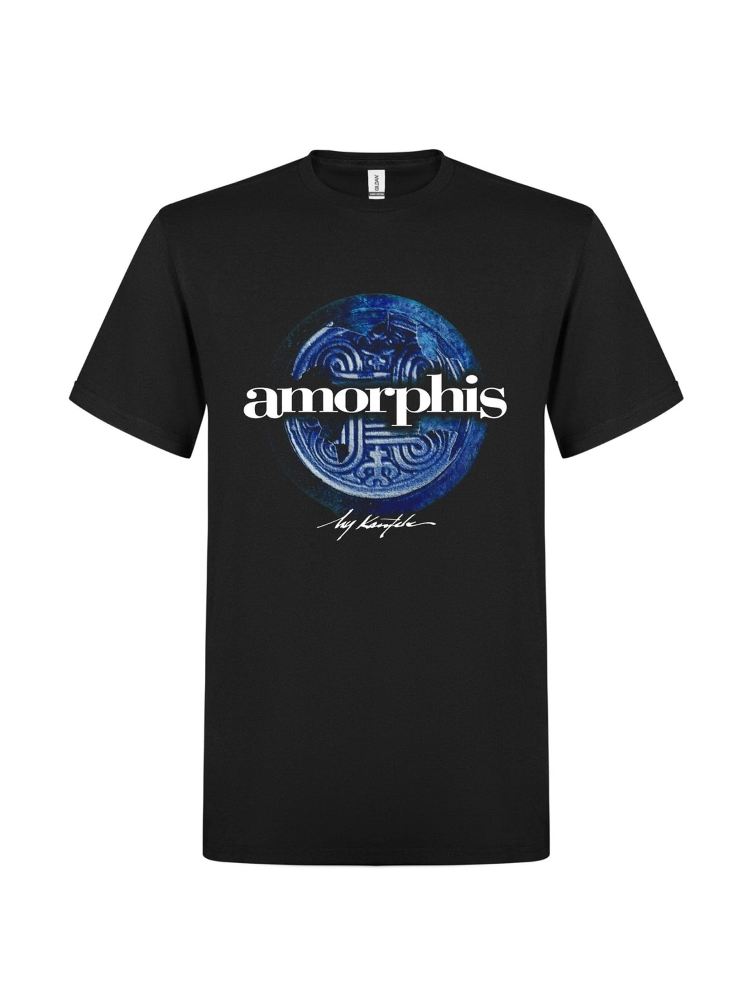 Amorphis Shirt 'Amorphis My Kantele' in Black: front