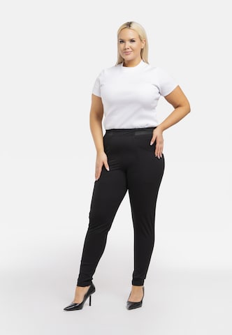 Karko Skinny Broek 'BELLA' in Zwart