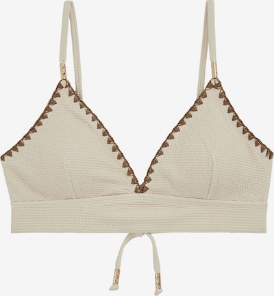 Bikinio viršutinė dalis iš WE Fashion, spalva – smėlio spalva / ruda, Prekių apžvalga