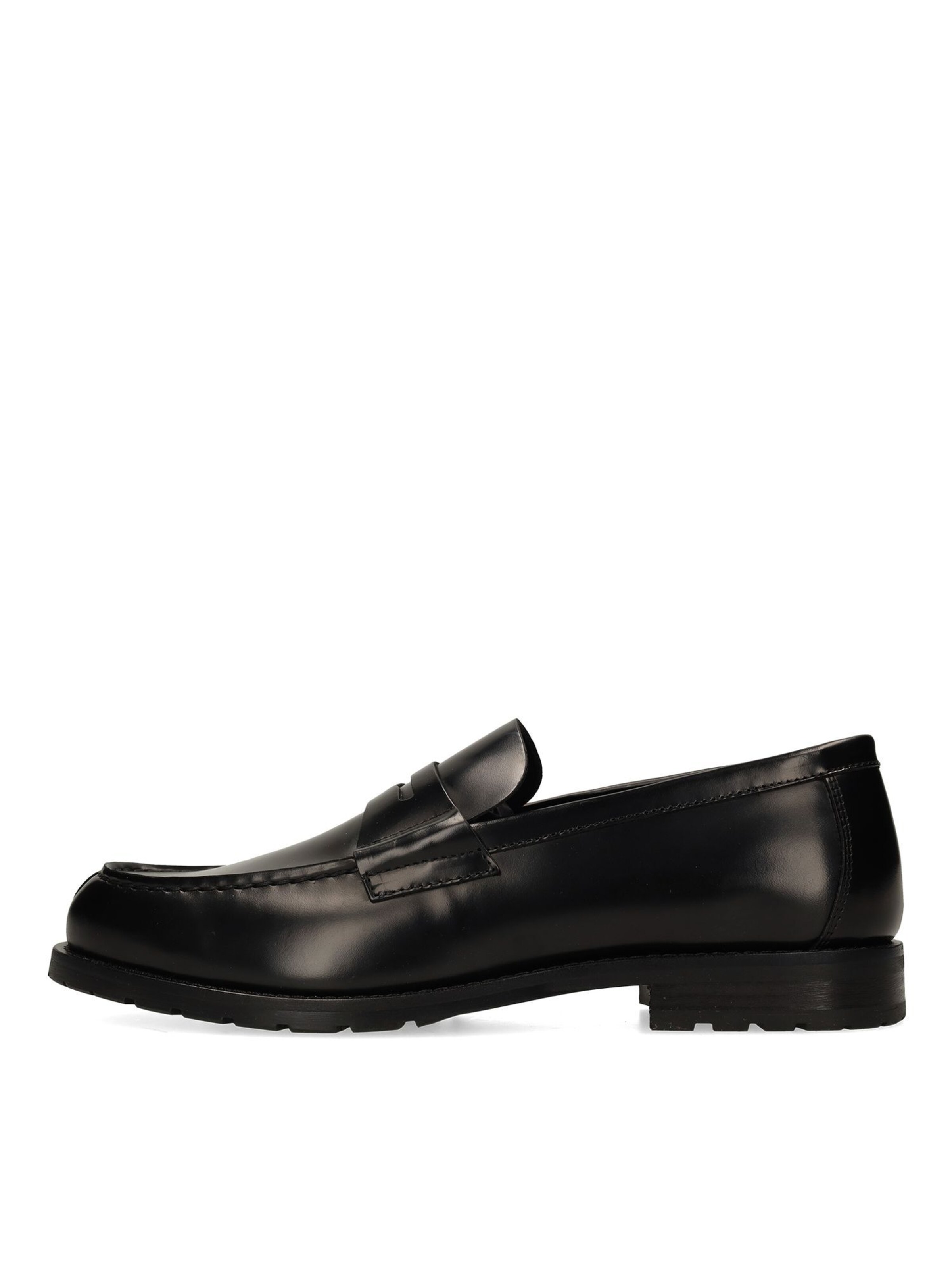 MANFIELD Mocassins in Zwart