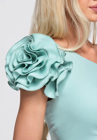Ombre Evening dress in Green