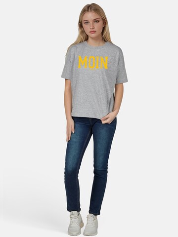 salzhaut Shirt ' LEEV-MOIN ' in Grijs