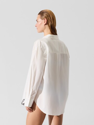 Karl Lagerfeld Bluse i beige