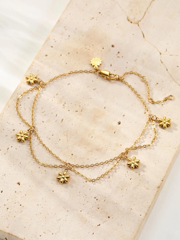Bijoux de pied 'Daisy Flower' Hey Happiness en or