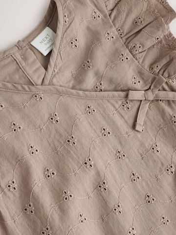 Next Ползунки/боди в Коричневый