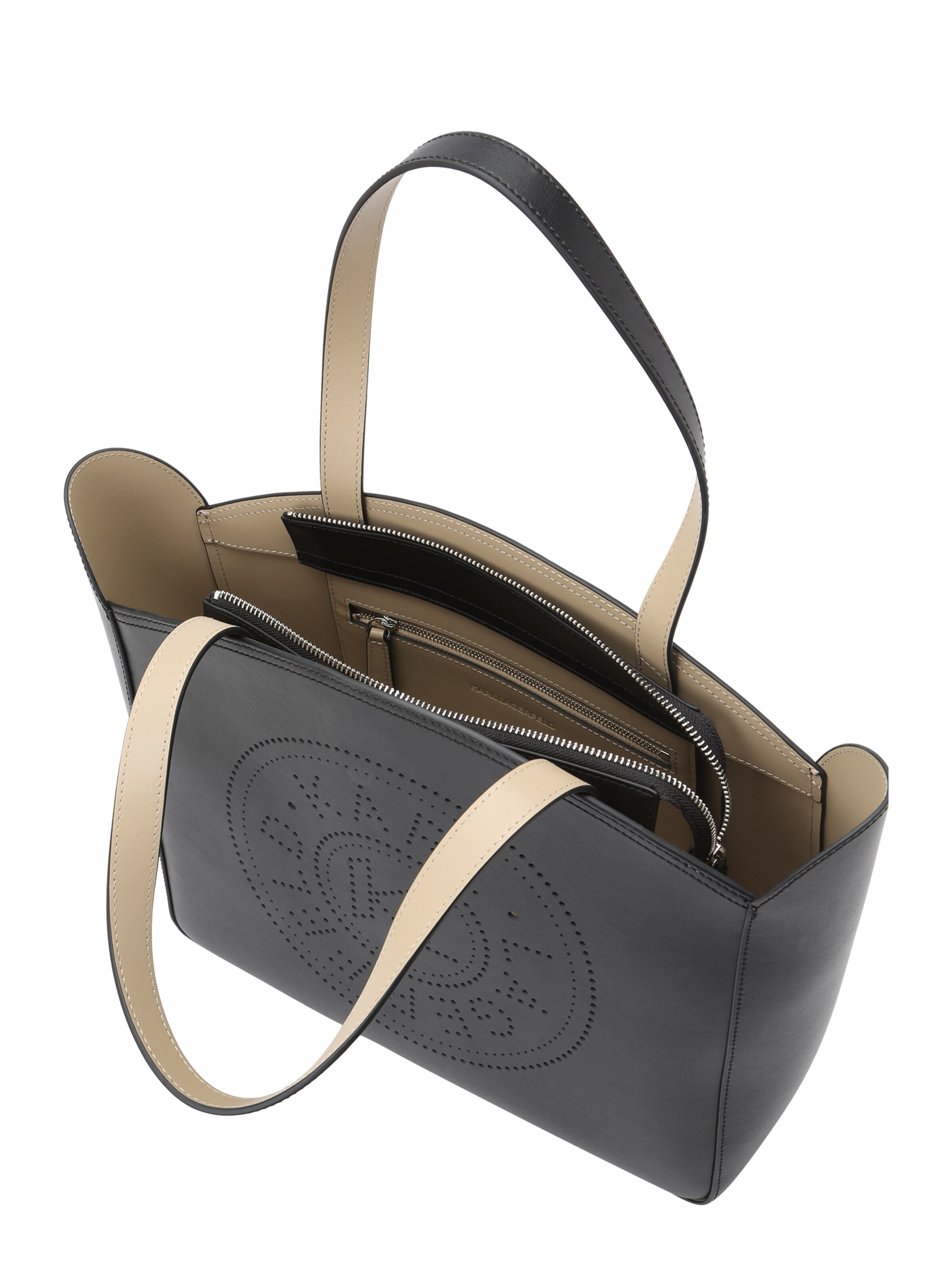 Cabas 'Essentials' Karl Lagerfeld en noir