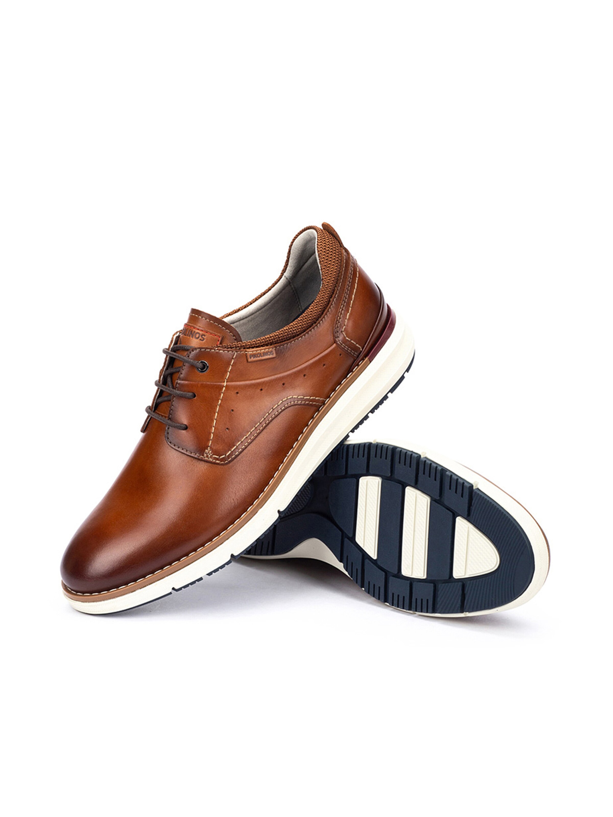 PIKOLINOS Urheilulliset nauhakengät 'Manacor' värissä punainen